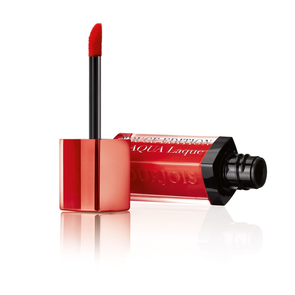 bourjois, rouge edition aqua laque, liquid lipstick, 05, red my lips, 7.7 ml bourjois, rouge edition aqua laque, liquid lipstick, 05, red my lips, 7.7 ml