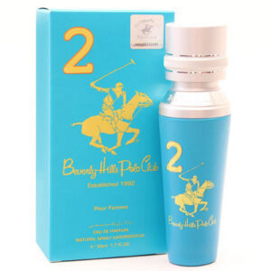 beverly hills polo club, no. 2, eau de parfum, for women, 50 ml