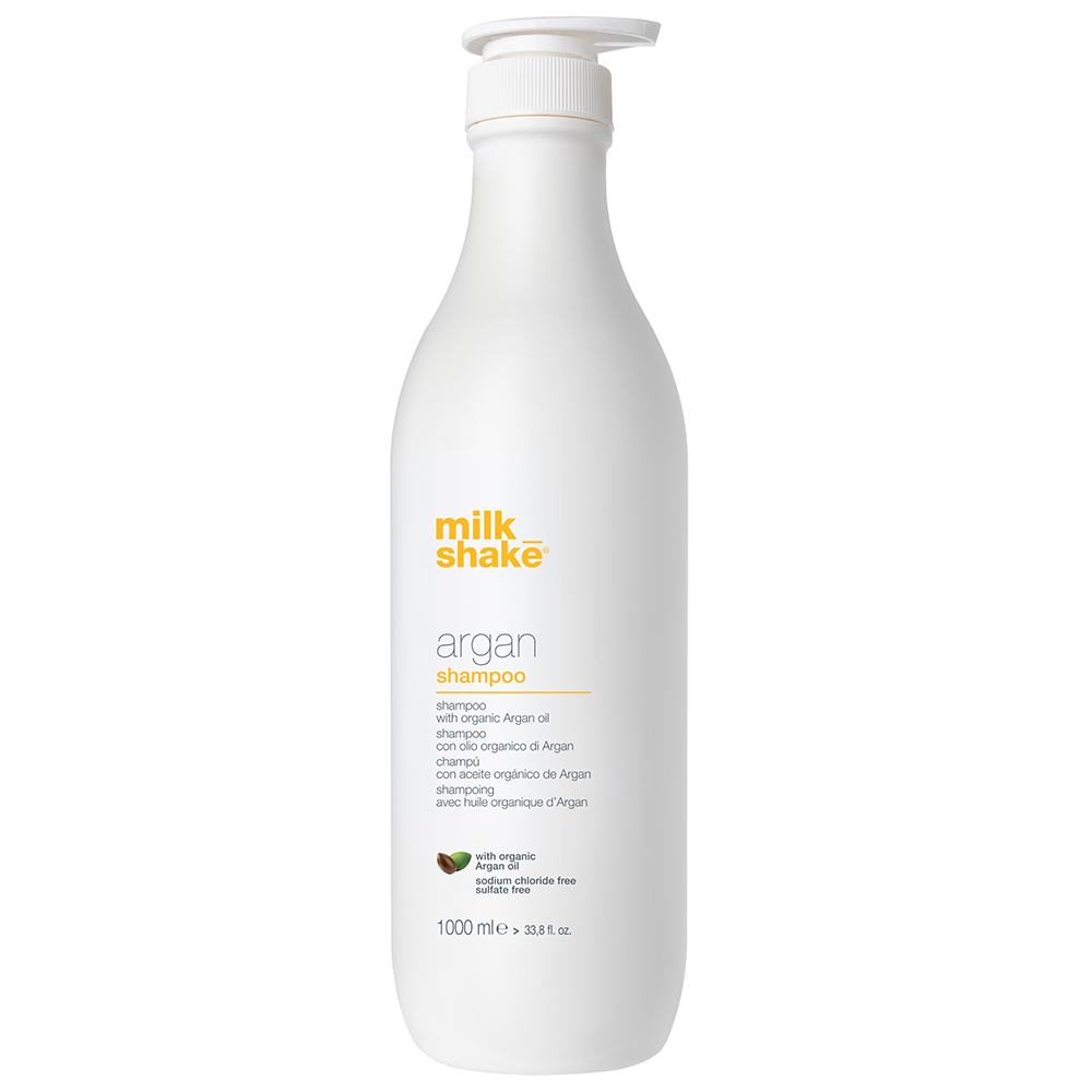 milk shake, argan, sulfates free, hair shampoo, for moisturizing, 1000 ml milk shake, argan, sulfates free, hair shampoo, for moisturizing, 1000 ml