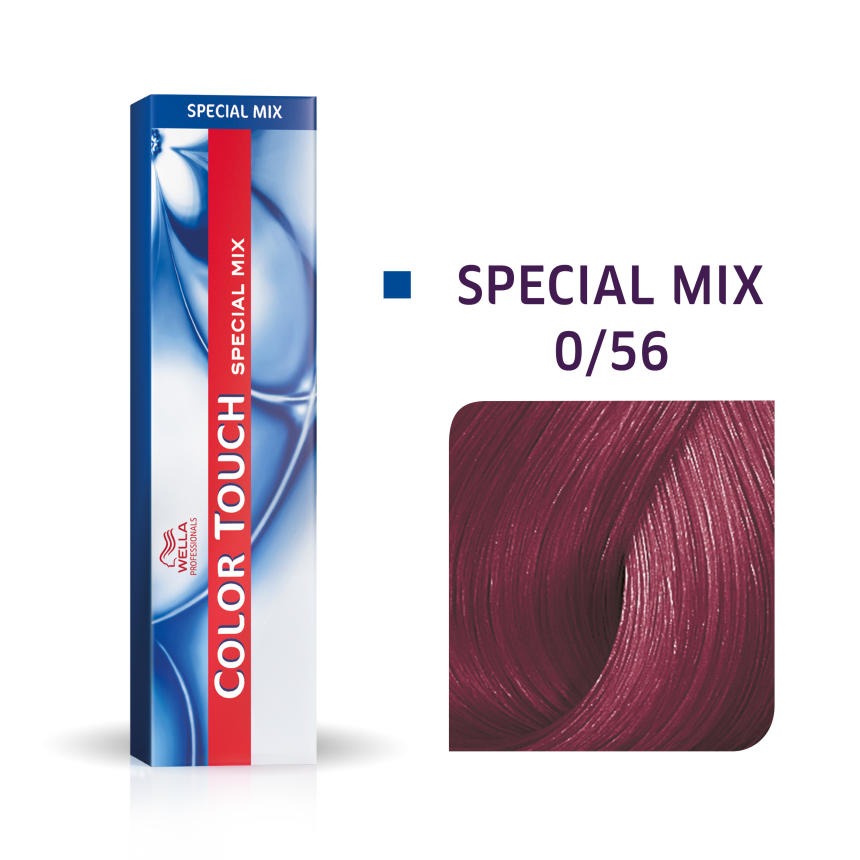 wella professionals, color touch special mix, ammonia free, semi permanent hair dye, 0/56 mahogany, 60 ml wella professionals, color touch special mix, ammonia free, semi permanent hair dye, 0/56 mahogany, 60 ml