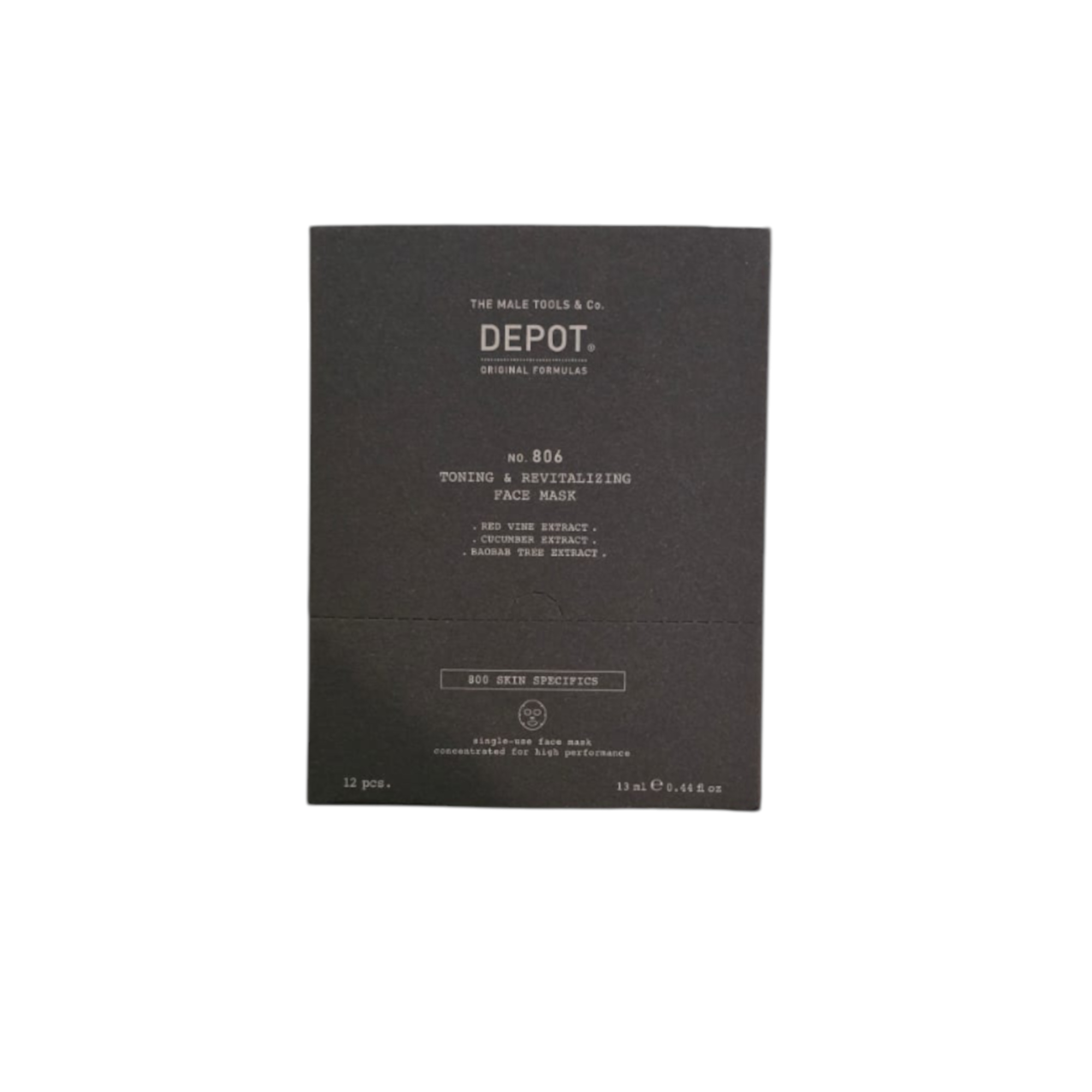 set depot 800 skin specifics no 806 hyaluronic acid toning revitalizing sheet mask for face day 12 pcs 13 ml 1735910768.jpeg 51f537de42081be14038d73653a9739b