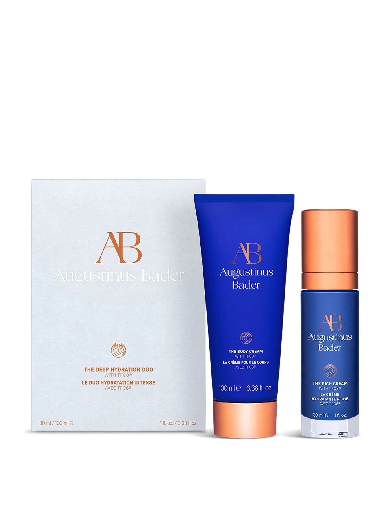 the deep hydration duo set augustinus bader the rich hydrating cream for face 30 ml the body hydrating body cream 100 ml 1727506077.jpg 9833ca2429275b9406cf86f959eff134