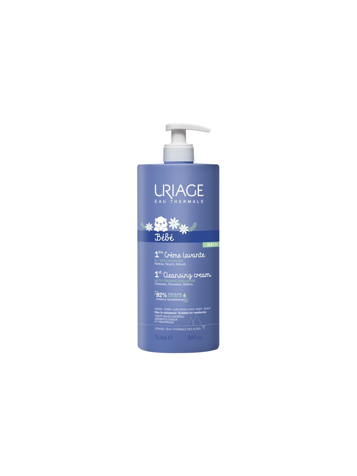uriage 1er bebe cleansing cleansing cream 1000 ml 1755847788.jpg addc9eb6eb904d366460b34a14f8dc10