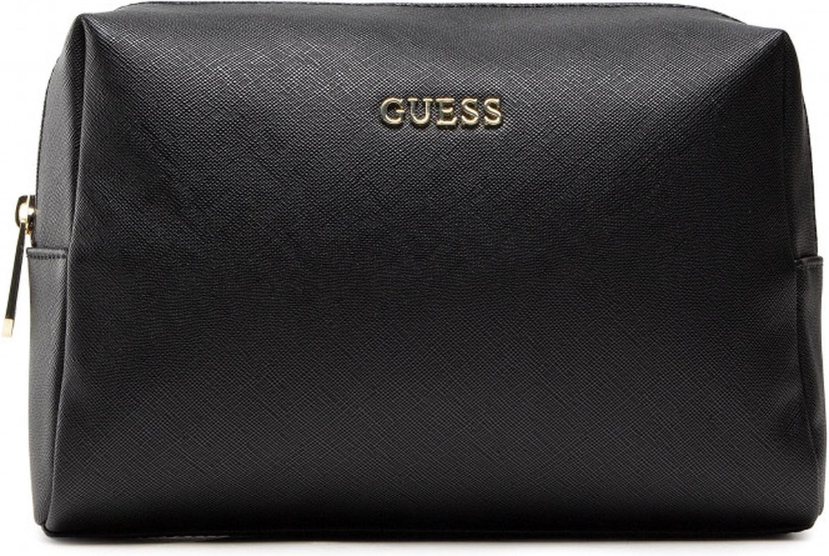 guess saffiano vanilla synthetic leather bag toiletry black for women 23 x 17 x 8 cm 1677011956.png 08993295f05ae2525eee75da2a2fbc4c